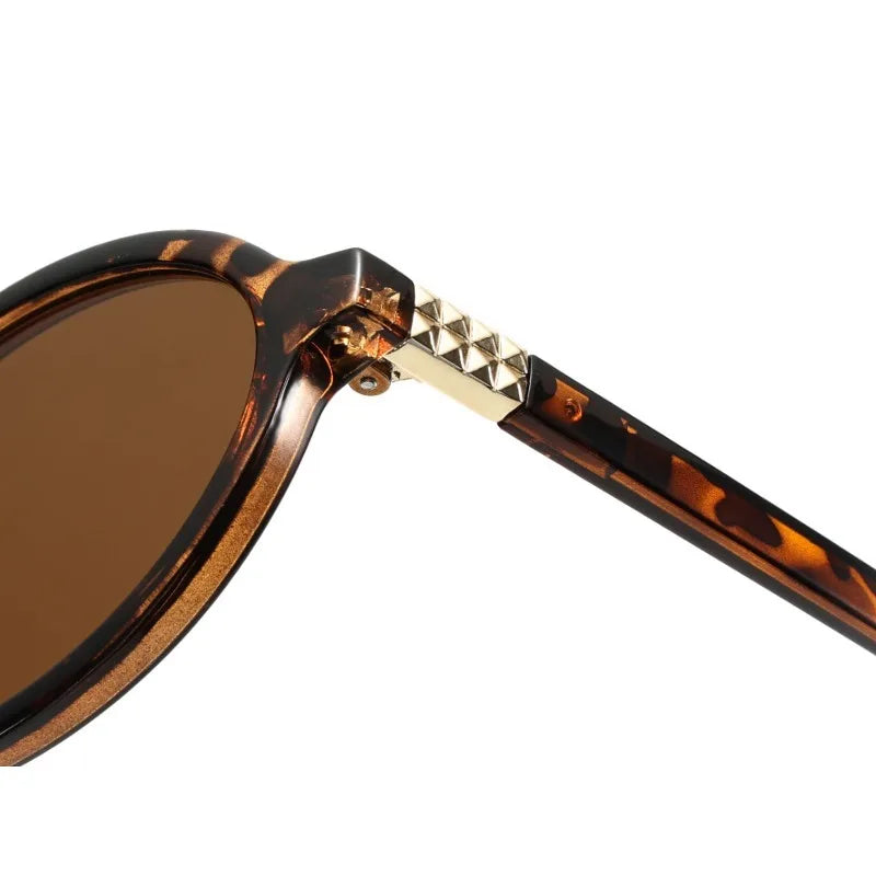 1/2pcs Men's Vintage Oval Sunglasses 90s Y2K Designer Style