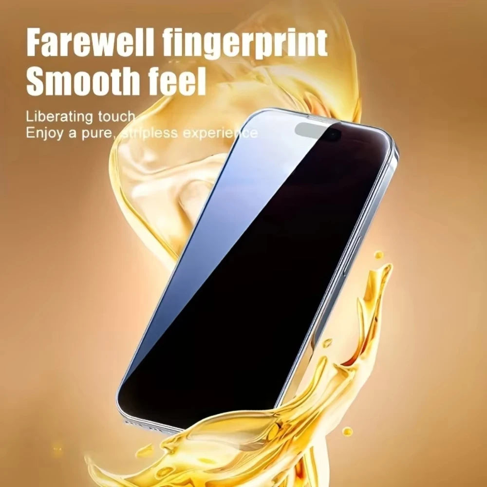 5Pcs 8K Dust Free Install Privacy Tempered Glass For iPhone 18 17 16 15 14 13 11 12 11 Pro Max XR XS Anti-spy Screen Protector