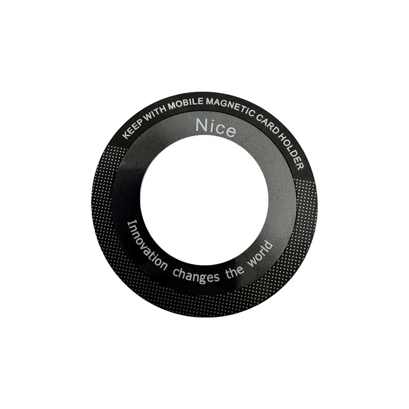 1/2/6Pcs for Magsafe Magnetic Metal Ring for Phone Universal Metal Sticker Support Wireless Charger Plate Sheet Magnet Car Holde