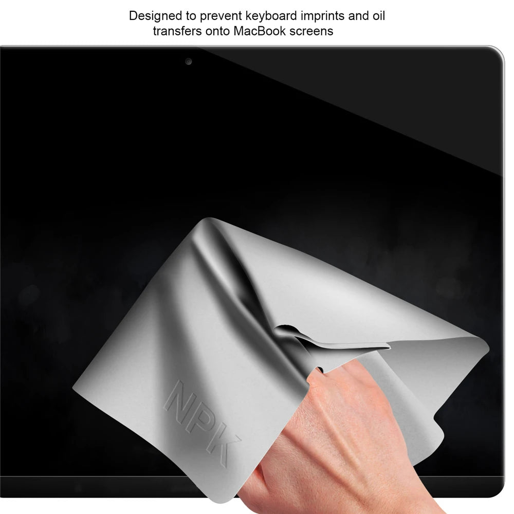 Notebook Palm Screen Cleaner Microfiber Protective Film Keyboard Blanket Cover Cleaning Cloth For MacBook Pro 13/15/16 Inch