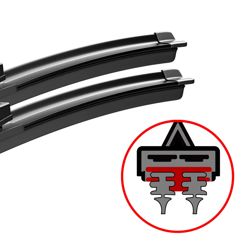 2PCS Car Windshield Wiper Suitable For Chevrolet Cruze 2009-2023 Car Wiper Blade Brush Accessories 2011 2012 2015 2016 2017 2018