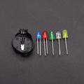 1Set For GAMECUBE NGC BATTERY UPGRADE For SEGA Dreamcast DC Controller Ports PCB Power LED Kit Fuse Capacitor Battery Holder Kit