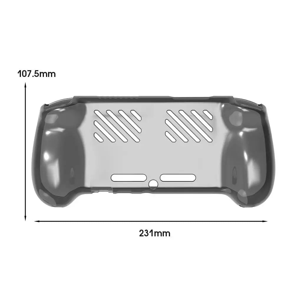 1Pcs Transparent TPU Case For Anbernic RG557 Handheld Game Console Protective Cover Anti-Scratch Anti-fall Storage Cover Case
