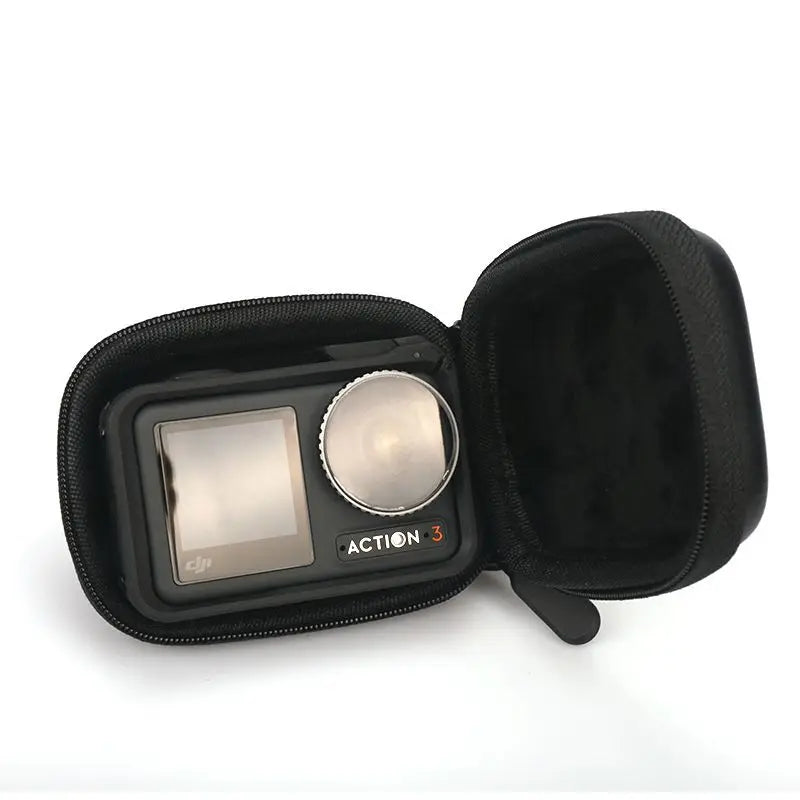 Silicone Camera Lens Dust Cover For DJI OSMO Action 6 4 5 Pro Tempered Film Protection Storage Bag For Action 5 4 6 Accessory