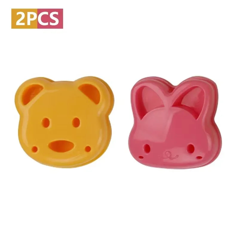 Sandwich Cutter and Sealer Bear Shape Sandwich Mold Cutter Cartoon Bread Sandwich Shaper DIY Biscuit Cookie Cake Mould