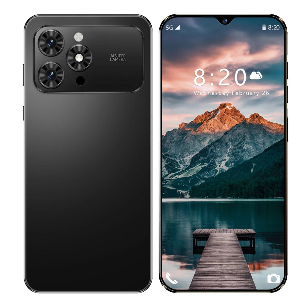 2026 NEW For i17 Pro Max Smartphone Original 7.0HD Cellphones 5G Dual Card Mobile Phones 8000mAh Android 15 Unlocked Cell Phone