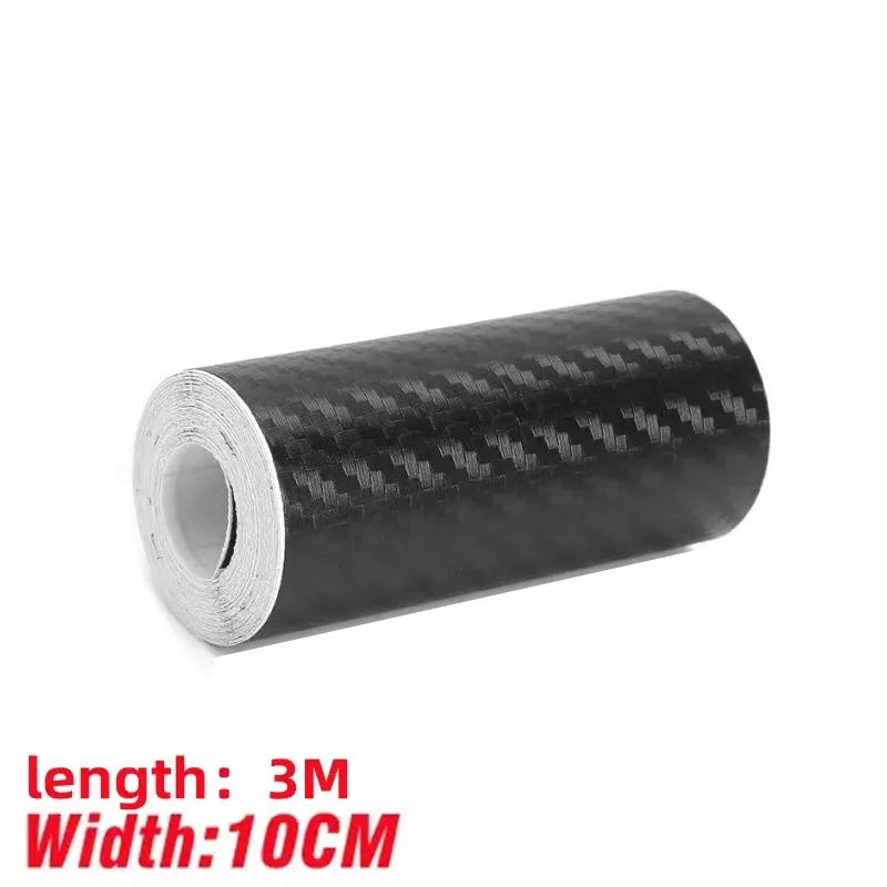 Carbon Fiber Tape Stickers on Car Automotive Cloth Tape Waterproof Decorative Masking Adhesive Adhesives Sealers Hardware Home