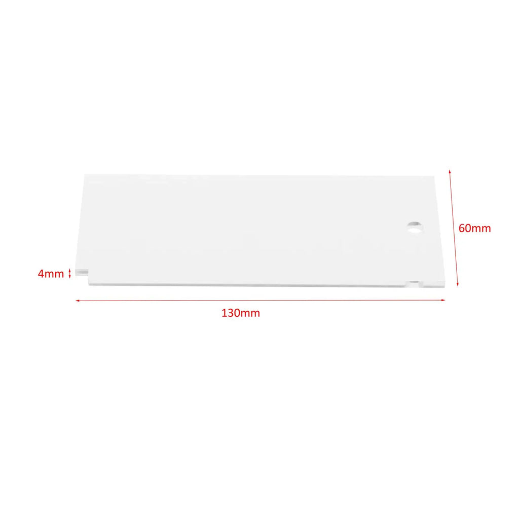 Snowboard Wax Remover Rectangle Clear Ski Wax Remover for Single and Double Board Waxing Snowboard Tuning Snowboarding Wide Ski