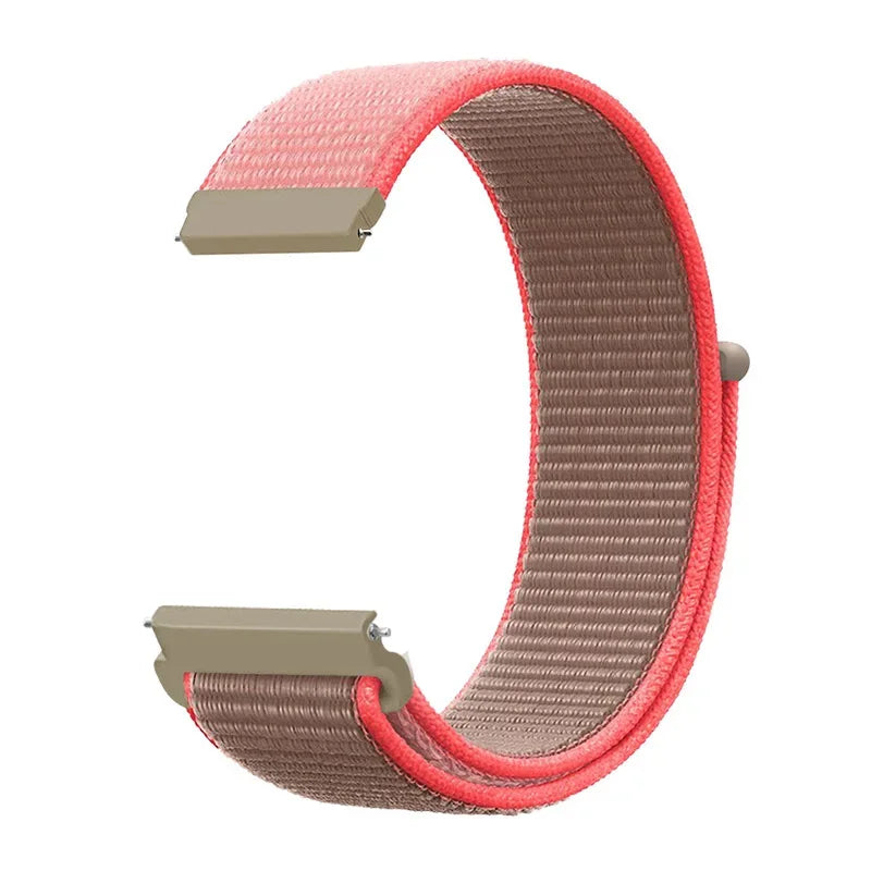 Nylon Loop For Garmin Forerunner 965 255 265 745 Bracelet For Garmin Vivoactive 6 5 4 3/Venu 2 3/Active/Chronos 22mm 20mm Strap