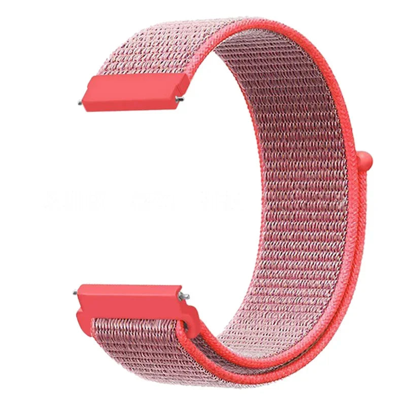 Nylon Loop For Garmin Forerunner 965 255 265 745 Bracelet For Garmin Vivoactive 6 5 4 3/Venu 2 3/Active/Chronos 22mm 20mm Strap