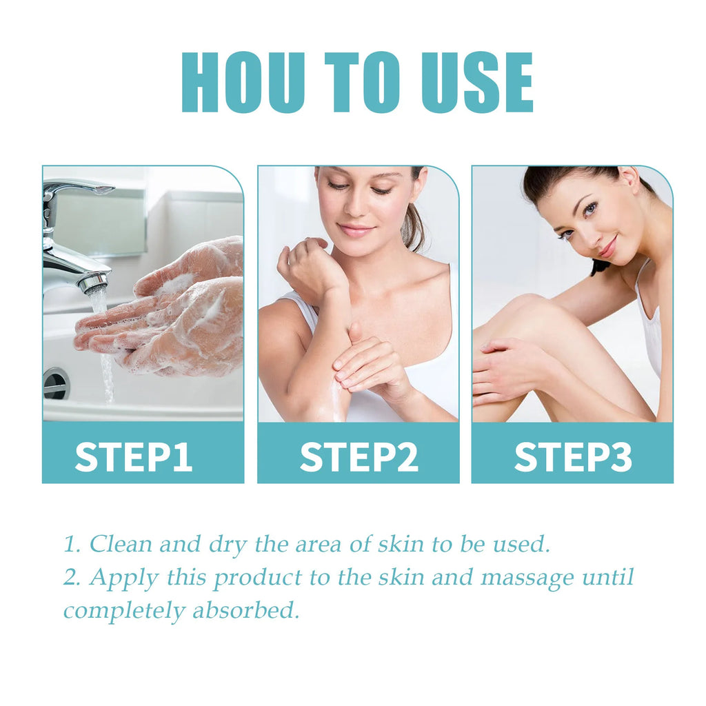 EELHOE Acanthosis Nigricans Therapy Cream Neck Arm Knee Joint Underarm Whitening Nourish Body Care Set Acantosis Nigricans Cream