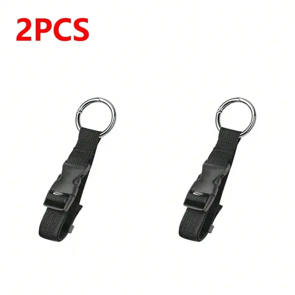 5/4/3/2/1Pcs Travel Luggage Fixed Strap Backpack External Strap Portable Strap Add-A-Bag Luggage Tag Strap Belt Jacket Holder
