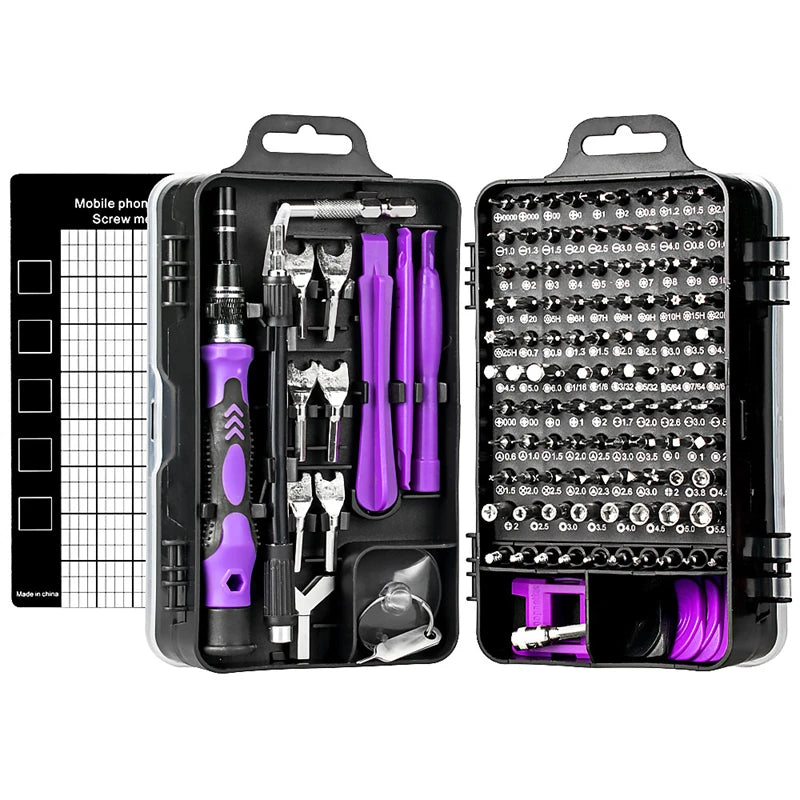Magnetic Screwdriver Bits Set Torx Phillips Screw Driver Socket Remover Wrench Phone PC Repair Tools Electrical Tool Accessories