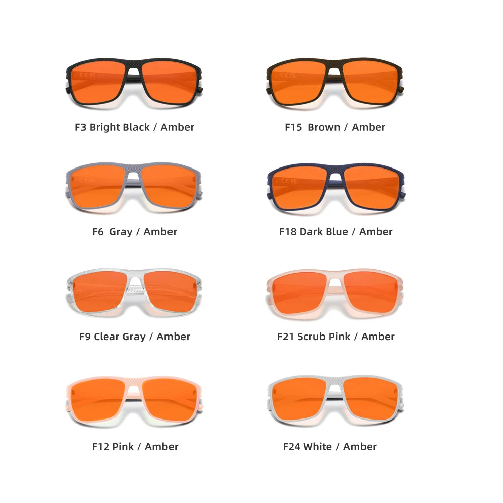 KINGSEVEN 99% Anti-Blue Ray Glasses Transparent Lens Eyeglasses Men Women Computer High Multiple Blue Light Blocking Eyewear