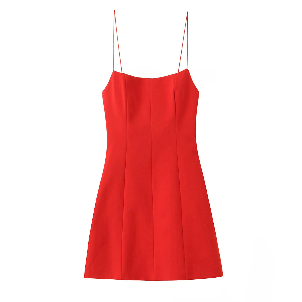 HH Woman New Fashion Back Bow Decoration Zipper Solid Sling Dress Summer Women Sexy Sleeveless Backless Party Mini Dress