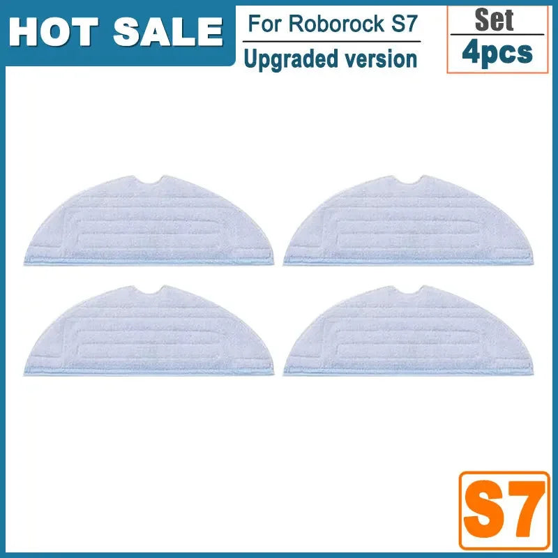 Accessories For Xiaomi Roborock S7 S70 S7Max T7S T7S Plus HEPA Filter Mop Cloth Main Side Brush Robot Vacuum Cleaner Spare Parts