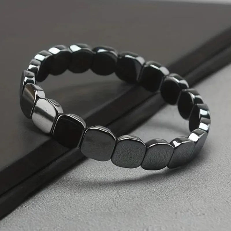 2026 New Hematite Bracelet Men, Hematite Bracelet, Naturally Support T-Levels, Restore Confidence, Nhance Mental Clarity & Focus