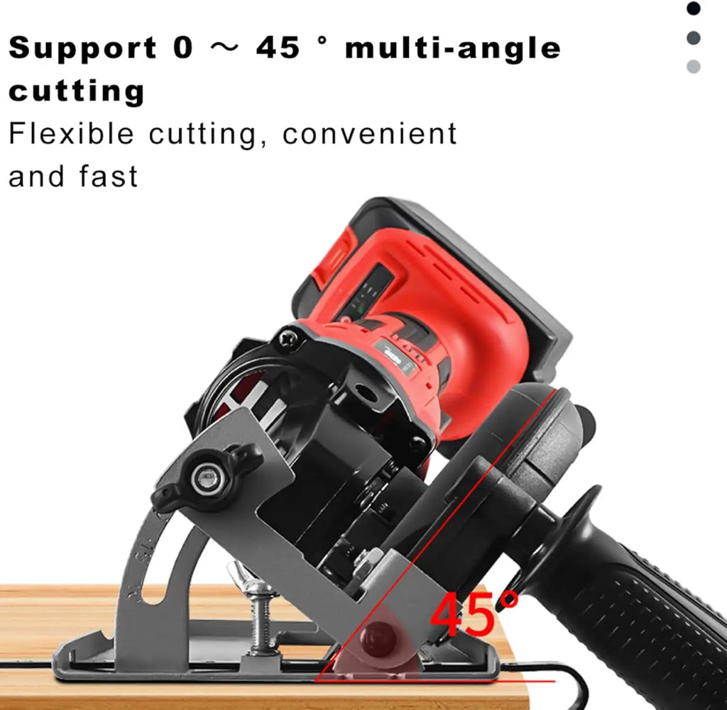 The New Angle Grinder Stand 45°Adjustable Angle Grinder to Cutting Machine Bracket Dust Free Angle Grinder Machine Base Stand