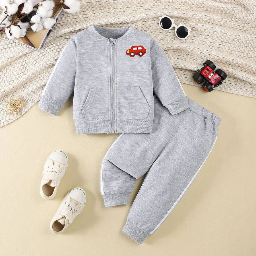 Boys Coral Fleece Pajama Sets Plus Velvet Thick Flannel Homewear Children Winter Warm Sleepwear Suit 2Pcs Girls Pantsuit