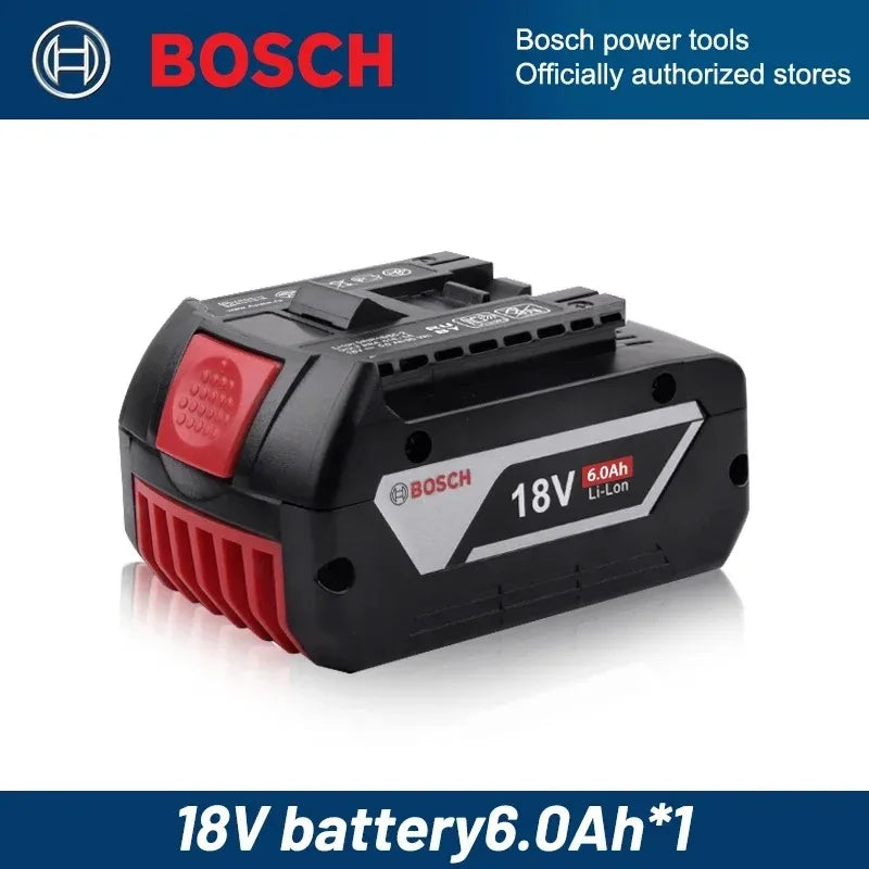 100% Origineel Bosch 18V Batterij 6000mAh, Draadloos Gereedschap Accu BAT609 BAT618 GBA18V80 Li-IonBattery