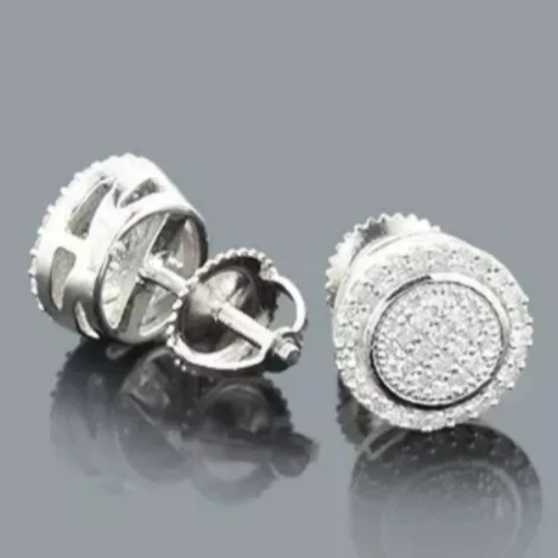Square Stud Earrings – 11 Finishes