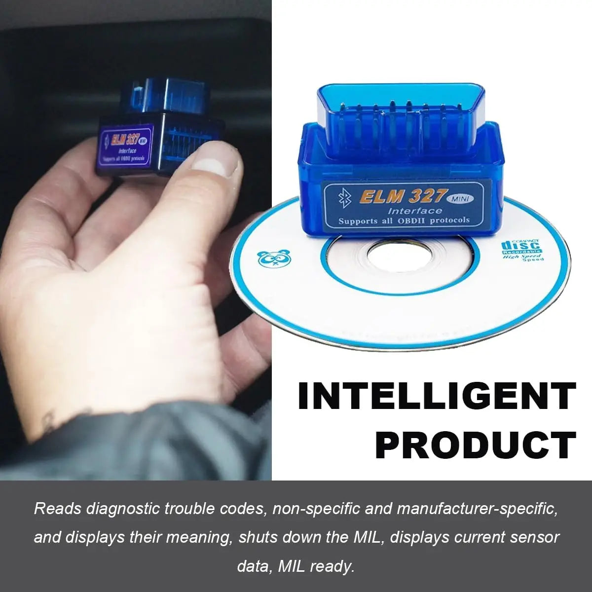 M9 2026 OBD2 Code Reader Car Diagnostic Scanner Vehicle Scanner Tool for Automotive Troubleshooting