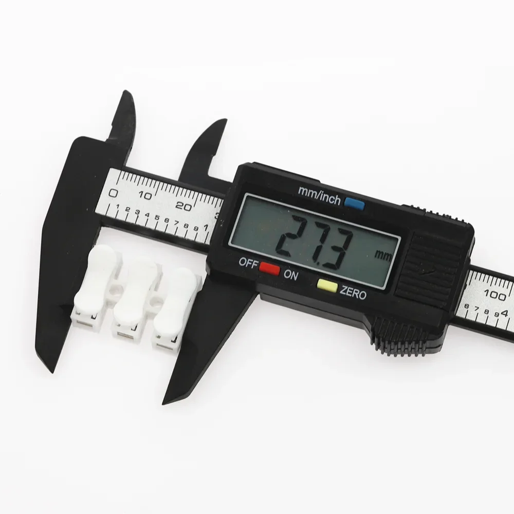 10Pcs CH-2 CH-3 Spring Wire Quick Connector 2P 3P Electrical Crimp Terminals Block Splice Cable Clamp Easy Fit Led Strip