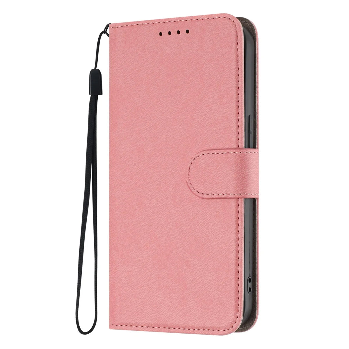 For iPhone 17 18 Pro Max Solid Color Luxury Leather Flip Case on For iPhone 17 16 15 14 13 12 Pro Max Plus Air 16E Wallet Cover