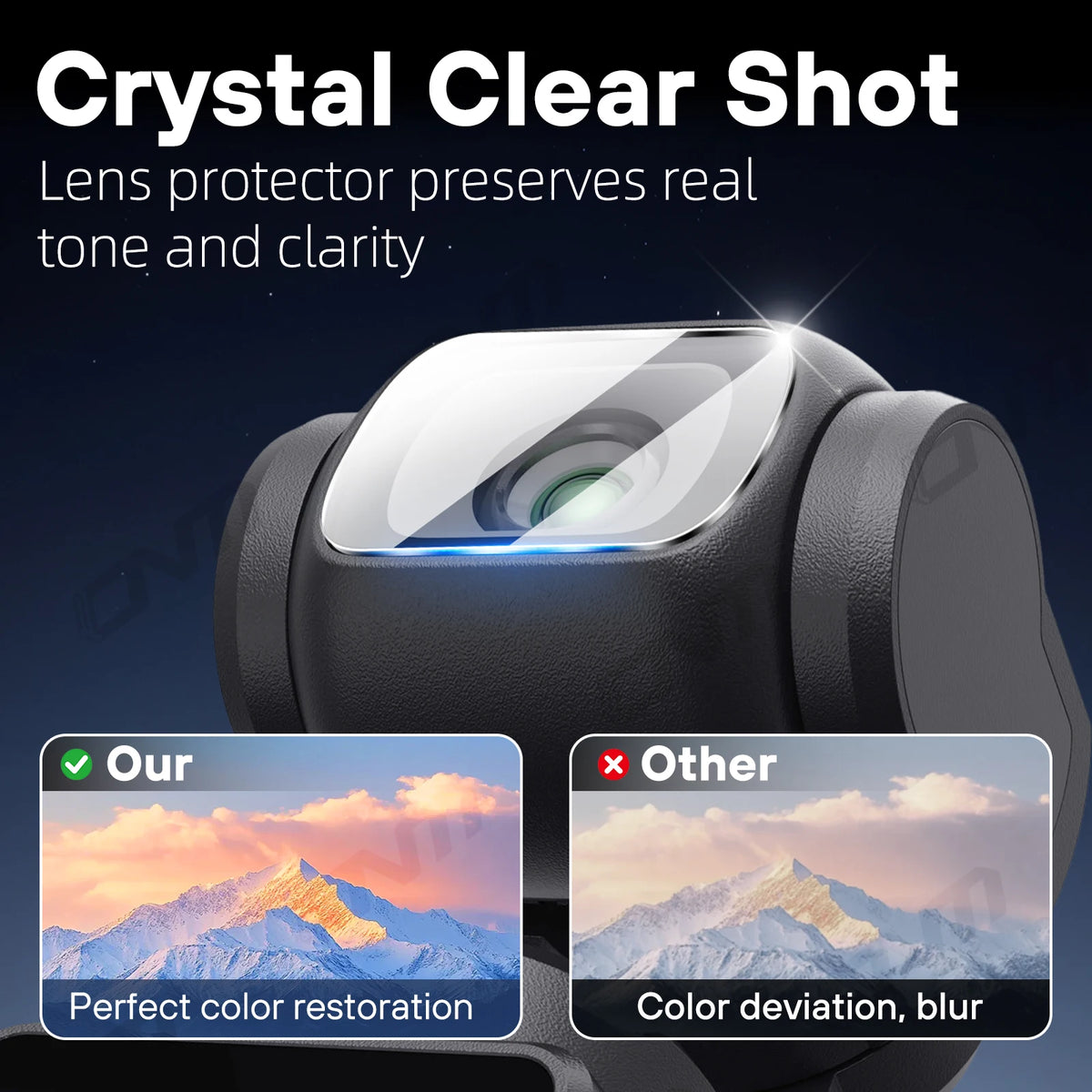 9H Tempered Glass For DJI Osmo Pocket 4 3, Ultra-Clear Glass Camera Lens Screen Protector Film For DJI Pocket4 Accessories