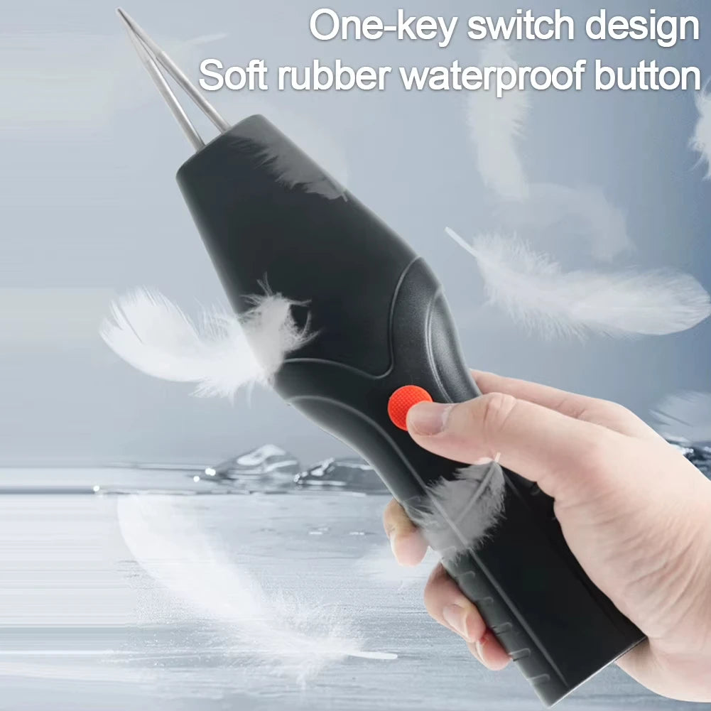 USB Rechargeable Electric Efficient Quick Chicken Feather Plucker Feather Remover Hair Extractor Kitchen Tool