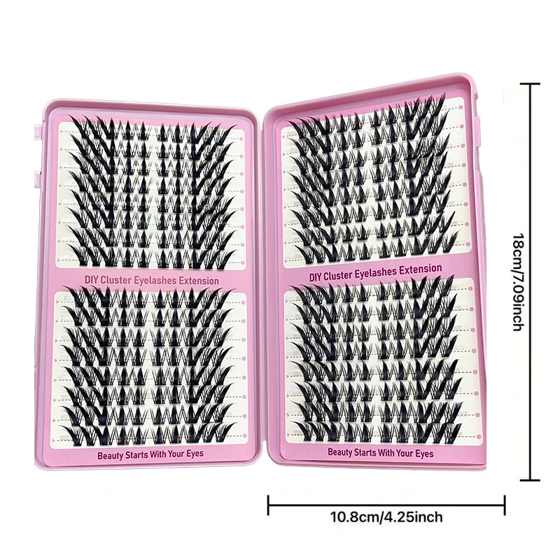 Eye Tail Lengthening False Eyelashes Individual Foxes Style Lashes Natural Cosplay Fake Eyelash Curling Wispy Eyelash Extension