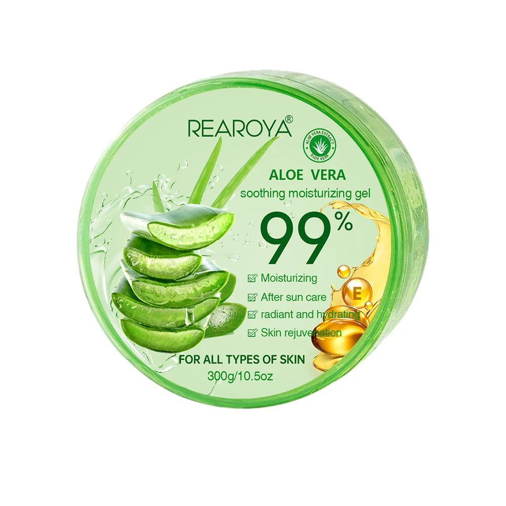 99% Aloe Vera Moisturizing Gel Creams Refreshing Non Sticky Facial Wash Free Deep Nourishing Maintain Skin Face Care
