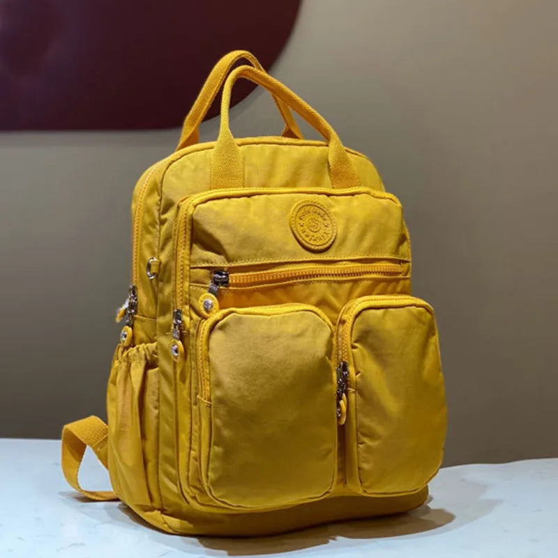 Korean Style Casual Backpack Women Lightweight Mini Backpack for Daily Commute Travel, Cute School Bag