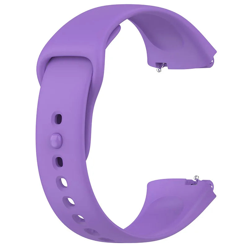 Soft Silicone Strap for Redmi Watch 3 Active Strap Accessories Smart Replacement Watchband and Screen Protector Case Wristband