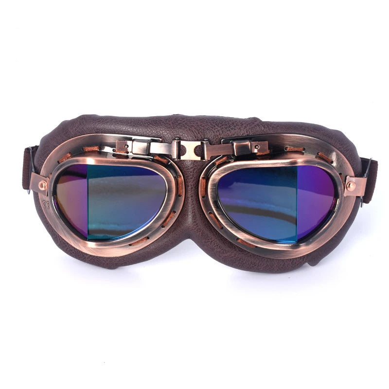 Retro Motorcycle Goggles – Five Lens Colors