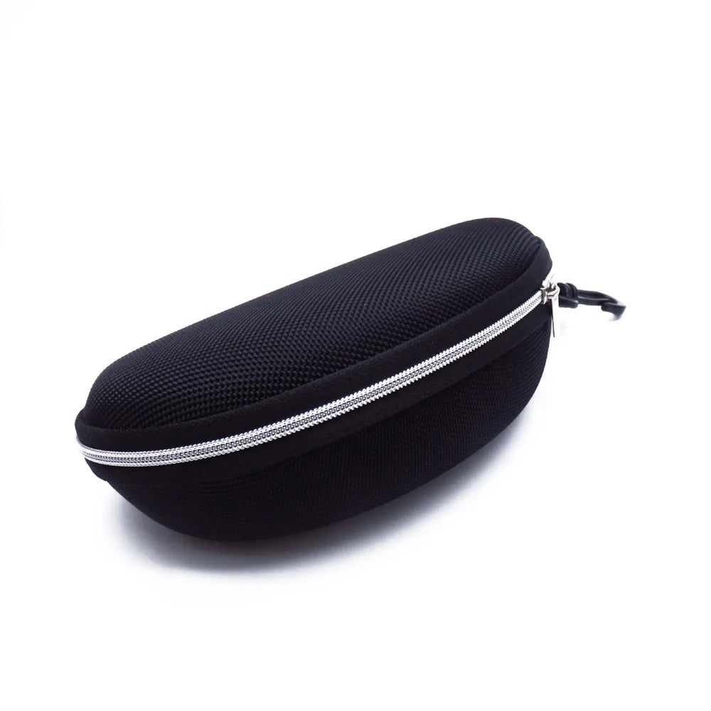 Portable EVA Glasses Case with Carabiner Hook Colorful Sunglasses Hard Case Zipper Eyeglasses Protector Box Holder New 2026