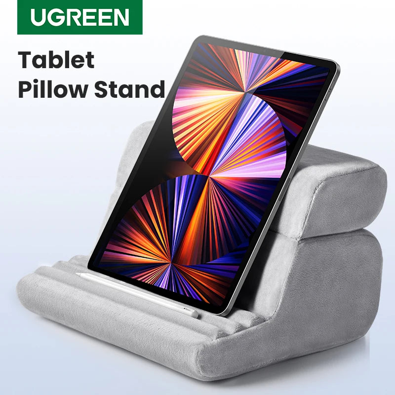 【New Sale】UGREEN Tablet Holder iPad Stand Tablet Pillow Stand For iPadPro iPhone Xiaomi Tablet Support Laptop Stand Phone Holder