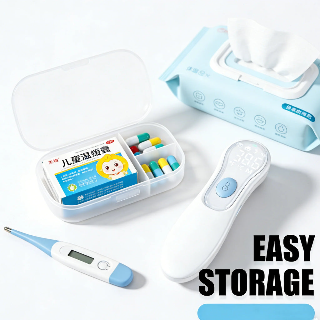Medical Ear Thermometer Infrared Digital Measure Fever Temperature Adult Child Clinical Non-Contact Front Thermometer Body
