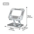 Tablet Holder Carbon Steel Stand with 360° Rotation Adjustable Stand For iPad Pro Air Mini Mobile Phone Desk Bracket 4-15 Inch
