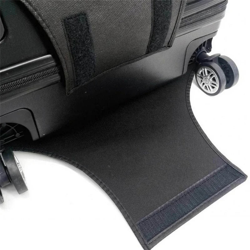 1PC 24/26/28/30inch Black Non-woven Luggage Protector Cover Trolley Suitcase Wear-resistant Anti-scratch Dustproof Luggage Cover
