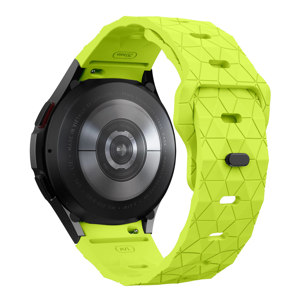 Silicone Band for Samsung Galaxy Watch 6 44mm 40mm/5/6 Classic 43mm 47mm/5 pro 45mm No Gaps 20mm Bracelet Galaxy watch 4 strap