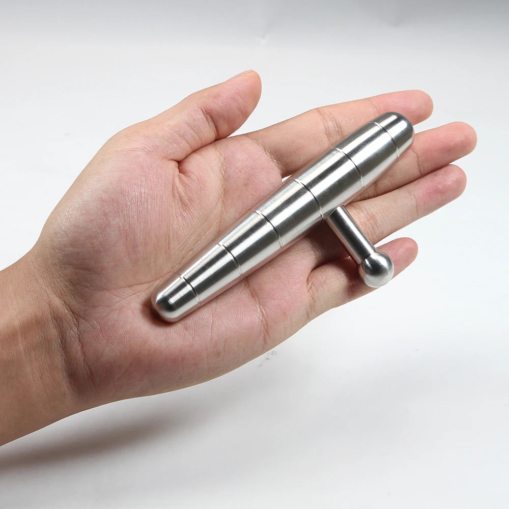 Stainless Steel Manual Deep Tissue Massage Tool, Trigger Point Massage T-Bar Full Body Massage Tool Full Body Fascial Relaxation