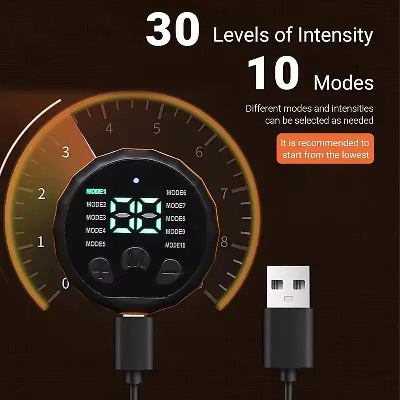 Smart Muscle Stimulator Arm Trainer Muscle Toner Arm Shaping Slimming Massager Home Gym Fitness Equiment  USB Recharge