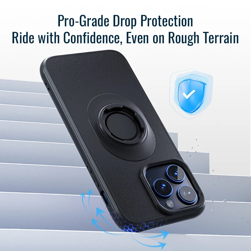 For Quad Bike Phone Case For iPhone 18 Pro Max/15/14/13/12/11/XS/XR/XSMAX Shockproof Case. Quick Lock Mount Case