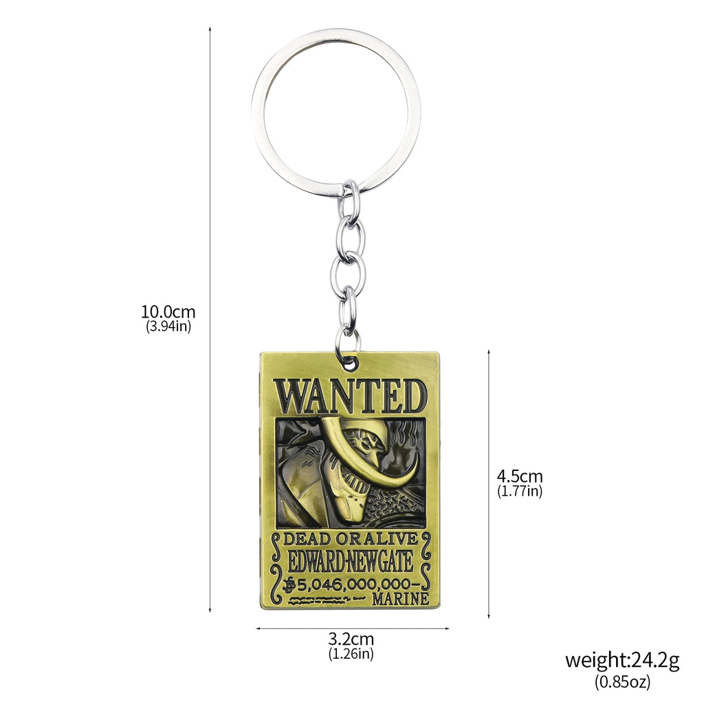 One Piece Luffy Straw Hat Keychain Rotatable Zoro Skull Metal Pendant Role-Playing Decorative Accessories Fan Jewelry Gift