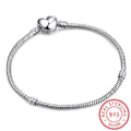 Hot Selling High Quality Authentic 925 Sterling Silver Snake Chain Bracelets Brand Charm Pandor bracelet For Women Jewelry