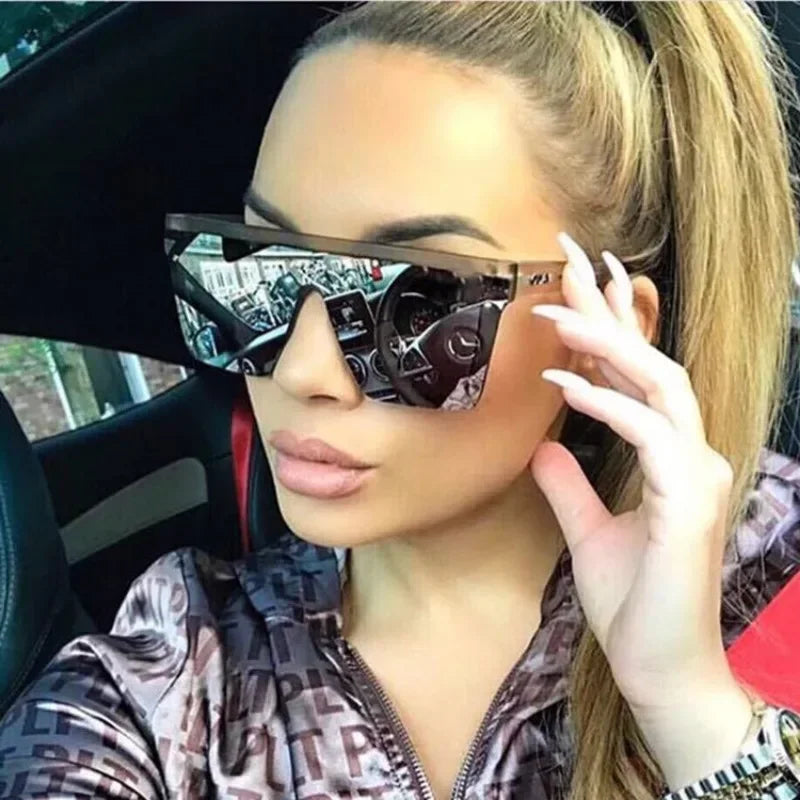 Vintage Square Sunglasses Women Retro Brand Mirror Sun Glasses Female Fashion Candy Colors Eyewear UV400 Oculos De Sol