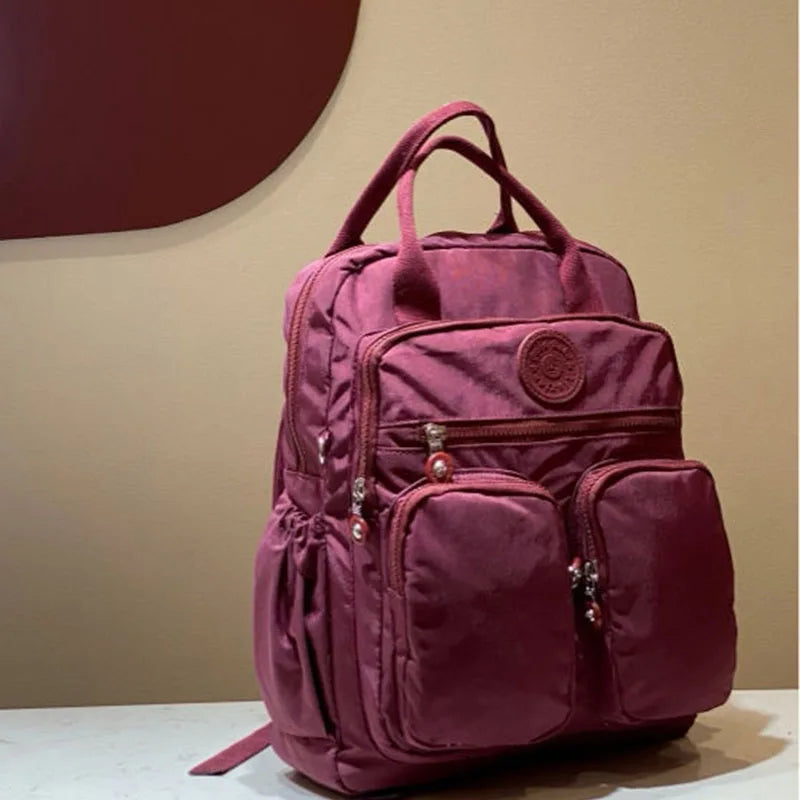 Korean Style Casual Backpack Women Lightweight Mini Backpack for Daily Commute Travel, Cute School Bag