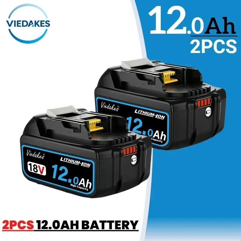 100% Original 18V 12000mah Fast Charging Lithium-ion Battery ◇ For Makita 18v BL1850 BL1840 BL1830 Battery◇