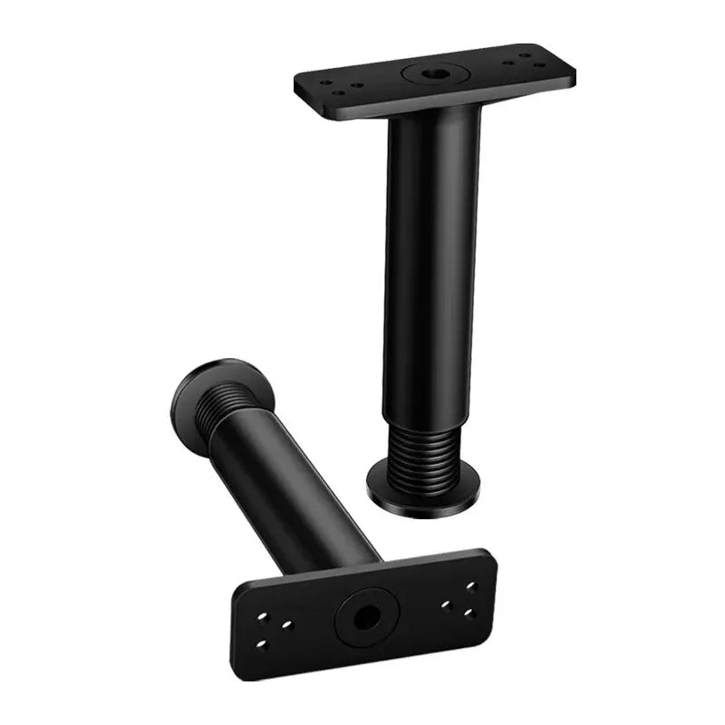 2PCS Telescopic Adjustable Heavy-Duty Support Leg for Bed Frames & Furniture - Robust Plastic Steel, Easy Install